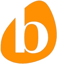 Barbican b logo orange