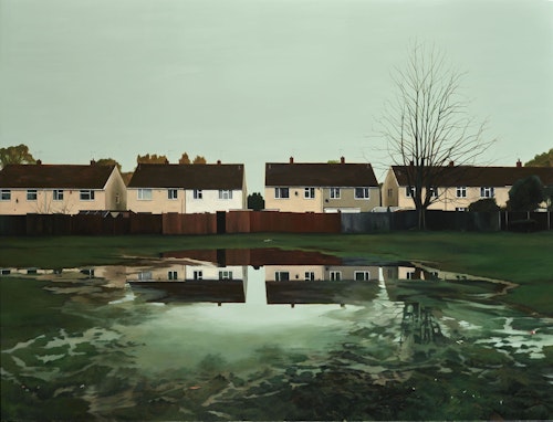 The World Turned Upside Down 2019 by George Shaw