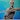 Tracy Hamer - Swimmer Stripes on Blue